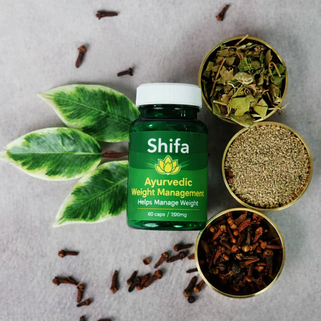Shifa Ayurvedic Weight Management Capsules – Natural Support for Healthy Metabolism