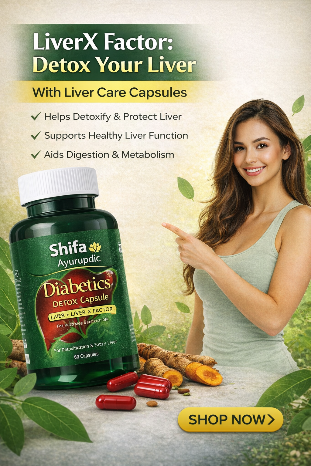 Shifa Ayurvedic Liver Detox Capsules